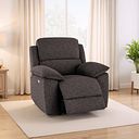 Goodwood Electric Reclining Armchair - Andaz Charcoal Fabric