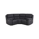 Goodwood Electric Reclining Modular Group 1 in Black Leather