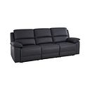 Goodwood Electric Reclining Modular Group 9 in Black Leather