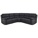 Goodwood Electric Reclining Modular Group 3 in Black Leather