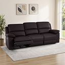 Goodwood Electric Reclining Modular Group 9 in Brown Leather