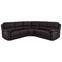 Goodwood Electric Reclining Modular Group 3 in Brown Leather