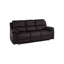 Goodwood Electric Recliner 3 Seater Sofa in Brown Leather