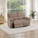 Goodwood Dorset Beige 2 Seater Electric Recliner Sofa