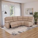 Goodwood Electric Reclining Modular Group 4 in Dorset Beige