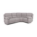 Goodwood Electric Reclining Modular Group 2 in Andaz Silver Fabric