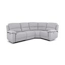 Goodwood Electric Reclining Modular Group 2 in Keswick Dove Fabric