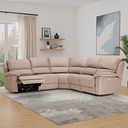 Goodwood Electric Reclining Modular Group 3 in Plush Beige Fabric