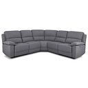 Goodwood Electric Reclining Modular Group 3 in Santos Steel