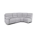 Goodwood Electric Reclining Modular Group 4 in Keswick Dove Fabric