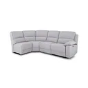 Goodwood Electric Reclining Modular Group 5 in Keswick Dove Fabric