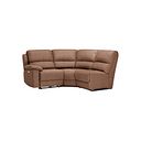 Goodwood Electric Reclining Modular Group 6 in Plush Brown Fabric