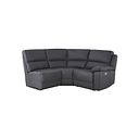 Goodwood Electric Reclining Modular Group 7 in Dark Grey Leather