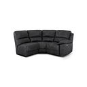 Goodwood Electric Reclining Modular Group 7 in Miller Grey Fabric