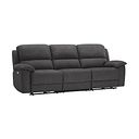 Goodwood Electric Reclining Modular Group 9 in Plush Charcoal Fabric