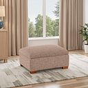 Goodwood Storage Footstool in Jetta Beige Fabric