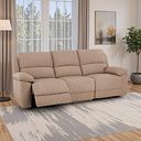 Goodwood Electric Reclining Modular Group 9 in Jetta Beige Fabric