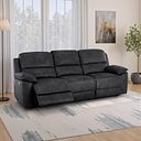 Goodwood Electric Reclining Modular Group 9 in Miller Grey Fabric