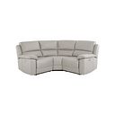 Goodwood Electric Reclining Modular Group 1 in Off White Leather