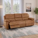 Goodwood Electric Reclining Modular Group 9 in Ranch Brown Fabric