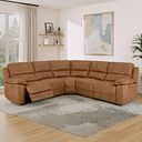 Goodwood Electric Reclining Modular Group 3 in Ranch Brown Fabric