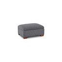 Goodwood Storage Footstool in Santos Steel