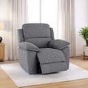 Goodwood Electric Reclining Armchair in Santos Steel