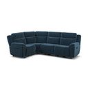 Hadley Right Hand Corner Electric Recliner Sofa with Power Headrests  in Amigo Navy Fabric