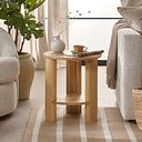 Halo Natural Oak Side Table