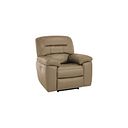 Hastings Electric Recliner Armchair in Beige Leather