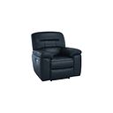 Hastings Electric Recliner Armchair in Blue Leather