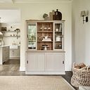 Henley Natural Oak and Stone Painted Hardwood Large Dresser