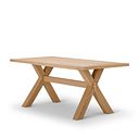 Highworth Natural Solid Oak Dining Table 180cm