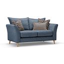 Hoxley 2 Seater Sofa in Leo Ocean fabric