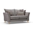 Hoxley 2 Seater Sofa in Leo Truffle fabric
