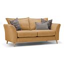 Hoxley 3 Seater Sofa in Leo Mustard fabric