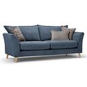 Hoxley 4 Seater Sofa in Leo Ocean fabric