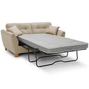 Inca 2 Seater Sofa Bed in Christy Collection Beige Fabric