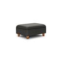 Inca Storage Footstool in Christy Collection Charcoal Fabric