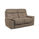 Iver 2 Seater Sofa in Miller Earth Brown Fabric