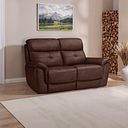 Iver 2 Seater Sofa in Odyssey Tan Leather