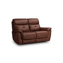 Iver 2 Seater Sofa in Virgo Chestnut Leather