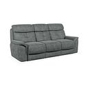 Iver 3 Seater Sofa in Miller Grey Fabric