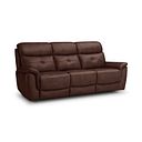 Iver 3 Seater Sofa in Odyssey Tan Leather
