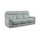 Iver 3 Seater Sofa in Santos Steel Fabric
