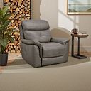 Iver Armchair in Odyssey Dark Grey Leather