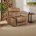 Iver Armchair in Ranch Brown Fabric