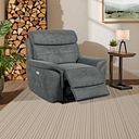Iver Electric Recliner Armchair in Miller Grey Fabric