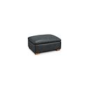 Iver Storage Footstool in Amara Dark Grey Leather