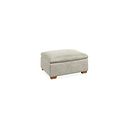 Iver Storage Footstool in Miller Taupe Fabric
